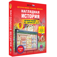 Наглядная история. История России. XX - начало XXI века. 9 класс - fgospostavki.ru - Щёлково