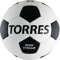 Мяч футбольный TORRES Main Stream (размер 4, синтетическая кожа, тренировочный) - fgospostavki.ru - Щёлково