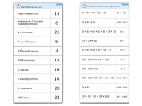 Комплект карточек (10) "Обучающий калейдоскоп. Умножение на 2, 5 и 10" - fgospostavki.ru - Щёлково