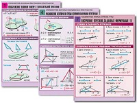 Комплект таблиц по всему курсу геометрии (100 таблиц, А1, полноцветные, ламинированные) - fgospostavki.ru - Щёлково