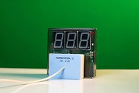 Датчик температуры с независимой индикацией (термометр демонстрационный) - fgospostavki.ru - Щёлково