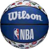 Мяч баскетбольный Wilson NBA All Team (размер 7, резина, тренировочный) - fgospostavki.ru - Щёлково