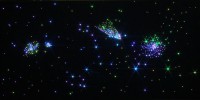 Напольный фиброоптический ковер "Млечный путь" 200х100, 300 точек - fgospostavki.ru - Щёлково