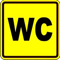 Тактильный знак (WC) 150х150 - fgospostavki.ru - Щёлково