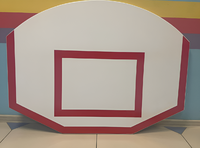 Щит стритбольный тренировочный (влагостойкая фанера), размер 1200х900 миллиметров - fgospostavki.ru - Щёлково