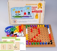 Игровой набор Фребеля "Мозаика со шнуровкой" (серия "Эксперимент") - fgospostavki.ru - Щёлково