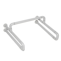 Поручень для писсуара или раковины с антибактериальным покрытием (белый) - fgospostavki.ru - Щёлково