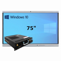 Интерактивная панель 75" (встроенный ПК, Win10) - fgospostavki.ru - Щёлково