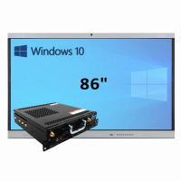 Интерактивная панель 86" (встроенный ПК Win10, Intel i5) - fgospostavki.ru - Щёлково