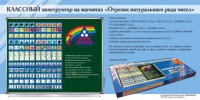 Отрезок натурального ряда чисел. Классный конструктор на магнитах - fgospostavki.ru - Щёлково