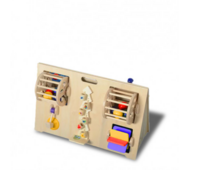 Двухсторонняя тактильная панель «Моя елочка» - fgospostavki.ru - Щёлково