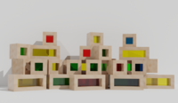 Детский развивающий набор из разноцветных элементов - fgospostavki.ru - Щёлково
