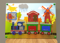 Бизипанель «Вагончик» - fgospostavki.ru - Щёлково