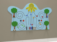 Настенная панель «Счет, фигуры, цвета» - fgospostavki.ru - Щёлково