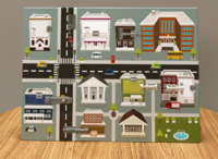 Настенная панель «Городские улицы» - fgospostavki.ru - Щёлково