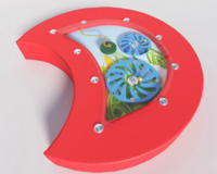 Настенный игровой модуль в виде части гусеницы с весами - fgospostavki.ru - Щёлково