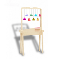 Тактильно-развивающая ширма с колокольчиками - fgospostavki.ru - Щёлково