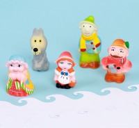 Набор резиновых игрушек «Красная шапочка» - fgospostavki.ru - Щёлково