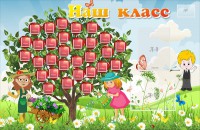 Стенд "Наш класс" Вариант 3 - fgospostavki.ru - Щёлково