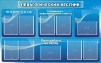Стенд "Педагогический вестник" - fgospostavki.ru - Щёлково