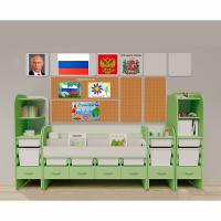 Уголок патриотического воспитания для дошкольников "Россия" Максимальный - fgospostavki.ru - Щёлково