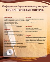 Стенд "Стилистические фигуры" Вариант 2 - fgospostavki.ru - Щёлково