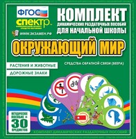 Динамические раздаточные пособия. Окружающий мир (веера). Животные и растения, дорожные знаки. - fgospostavki.ru - Щёлково