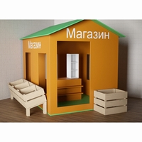 Игровой домик «Рынок» - fgospostavki.ru - Щёлково