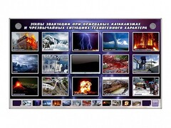 Многофункциональный интерактивный стенд-тренажер "Этапы эвакуации при природных катаклизмах и чрезвычайных ситуациях техногенного характера" - fgospostavki.ru - Щёлково