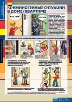 Комплект таблиц. ОБЖ. Поведение в криминогенных ситуациях. - fgospostavki.ru - Щёлково