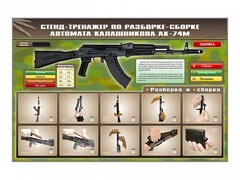 Стенд-тренажер по сборке-разборке автомата Калашникова АК-74М - fgospostavki.ru - Щёлково