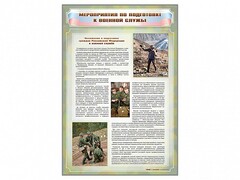 Стенд "Мероприятия обязательной подготовки граждан к военной службе" - fgospostavki.ru - Щёлково