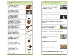 Комплект карточек (10) "Обучающий калейдоскоп. Страницы истории" - fgospostavki.ru - Щёлково