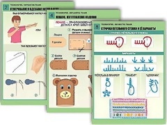 Комплект таблиц "Технология. Обработка ткани" (12 таблиц, А1, ламинированные) - fgospostavki.ru - Щёлково