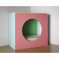 Детская кровать «Куб» - fgospostavki.ru - Щёлково