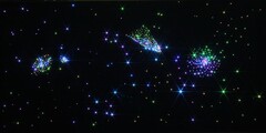 Настенный фиброоптический ковер "Млечный путь" 150х150, 300 точек - fgospostavki.ru - Щёлково