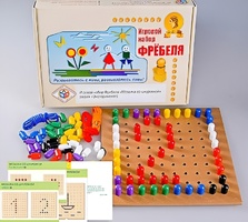 Игровой набор Фребеля "Мозаика со шнуровкой" (серия "Эксперимент") - fgospostavki.ru - Щёлково
