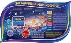 Стенд "Загадочный мир космоса" - fgospostavki.ru - Щёлково