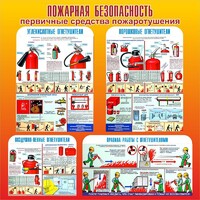 Стенд "Пожарная безопасность" Вариант 2 - fgospostavki.ru - Щёлково