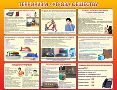 Стенд "Терроризм угроза обществу" - fgospostavki.ru - Щёлково