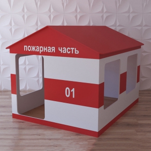 Детский игровой домик «Пожарная служба» - fgospostavki.ru - Щёлково