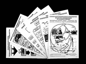Комплект таблиц по экологии "Экосистема-экологическая единица окружающей среды" (ламинированные, А4, 12 штук) - fgospostavki.ru - Щёлково