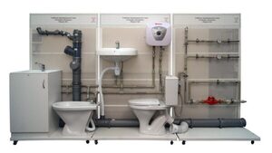 Учебный трехмодульный стенд «Слесарь - сантехник» - fgospostavki.ru - Щёлково