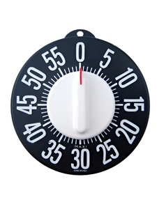 Таймер тактильный кухонный черный - fgospostavki.ru - Щёлково