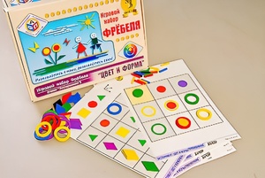 Игровой набор Фребеля "Цвет и форма" (серия "Эксперимент") - fgospostavki.ru - Щёлково