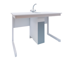 Стол ученический для кабинета химии двухместный - fgospostavki.ru - Щёлково