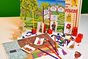 Игровой набор Фребеля "Аленький цветочек" (серия "Сказочный мир". Выпуск 2) - fgospostavki.ru - Щёлково