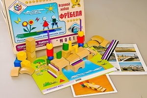 Игровой набор Фребеля "Мосты" (серия "Эксперимент") - fgospostavki.ru - Щёлково