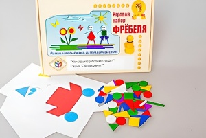 Игровой набор Фребеля "Конструктор плоскостной-1" (Серия "Эксперимент") - fgospostavki.ru - Щёлково