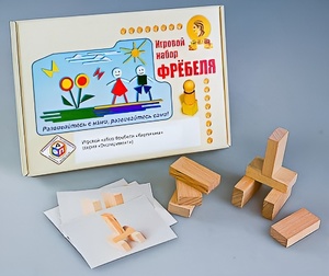 Игровой набор Фребеля "Кирпичики" (серия "Эксперимент") - fgospostavki.ru - Щёлково
